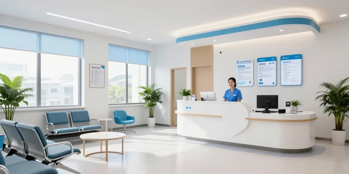 Deus Medical Shop providing quality medical services and patient care in a modern health clinic.