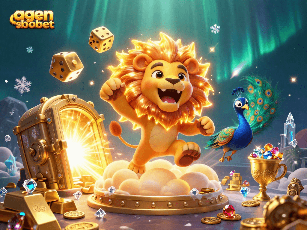 Engage with agen sbobet through a vibrant 3D depiction showcasing thrilling elements of casino gaming