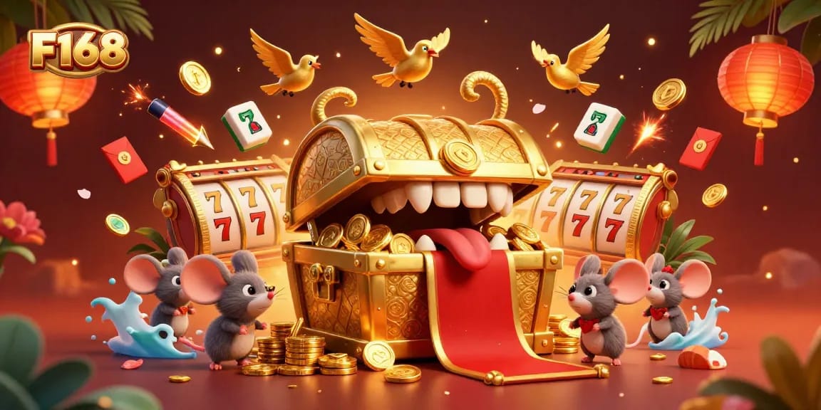 Spin the reels at F168 with thrilling jackpot chances and vibrant casino elements!