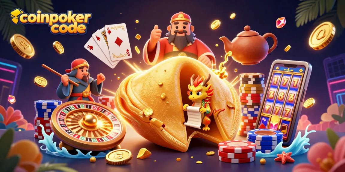 Profitez du code coinpoker pour obtenir des bonus en jouant à des jeux de casino variés.