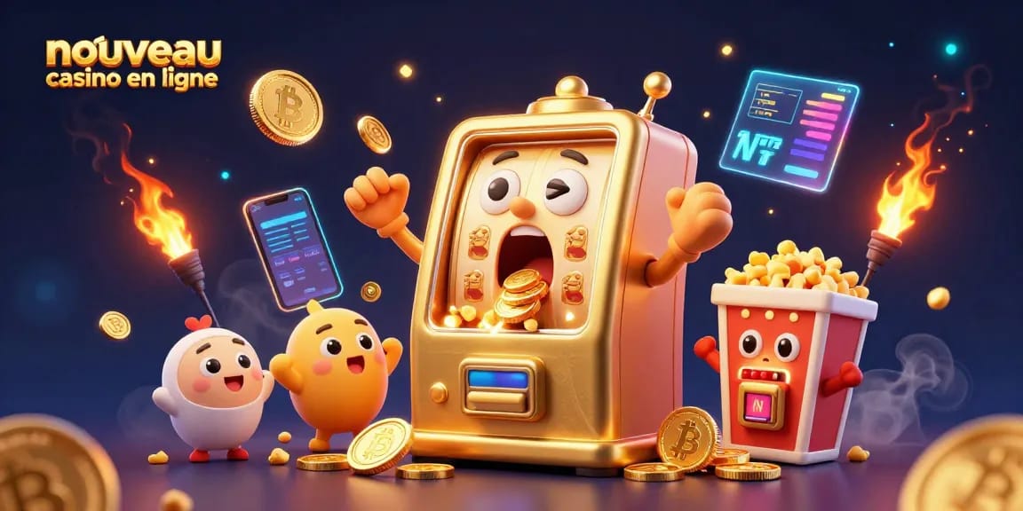 Gagnez gros en jouant à nouveau casino en ligne où la machine à sous dorée frappe son jackpot.