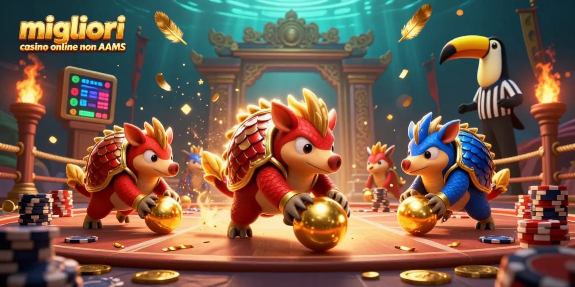I migliori casino online non AAMS offrono giochi entusiasmanti e colpi di scena, con una coppia di pangolini che sfidano chiunque.