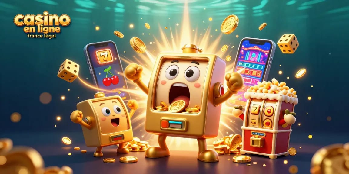 Jouer à un casino en ligne France légal avec un jackpot incroyable et des machines à sous sympathiques