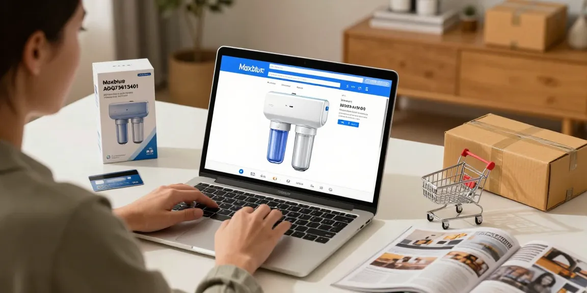 Maxblue ADQ73613401 Refrigerator Water Filter - Buy the best deals online. E-commerce product review for digital marketplace shoppers.