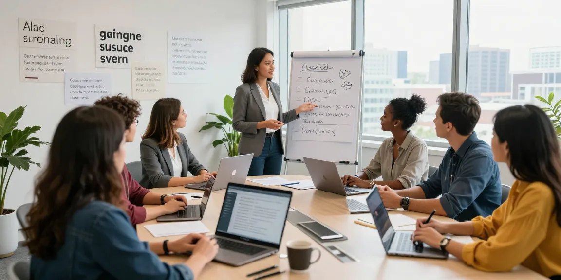 Dynamic coaching session at https://dianneprice.com/ with diverse clients engaged in discussion.