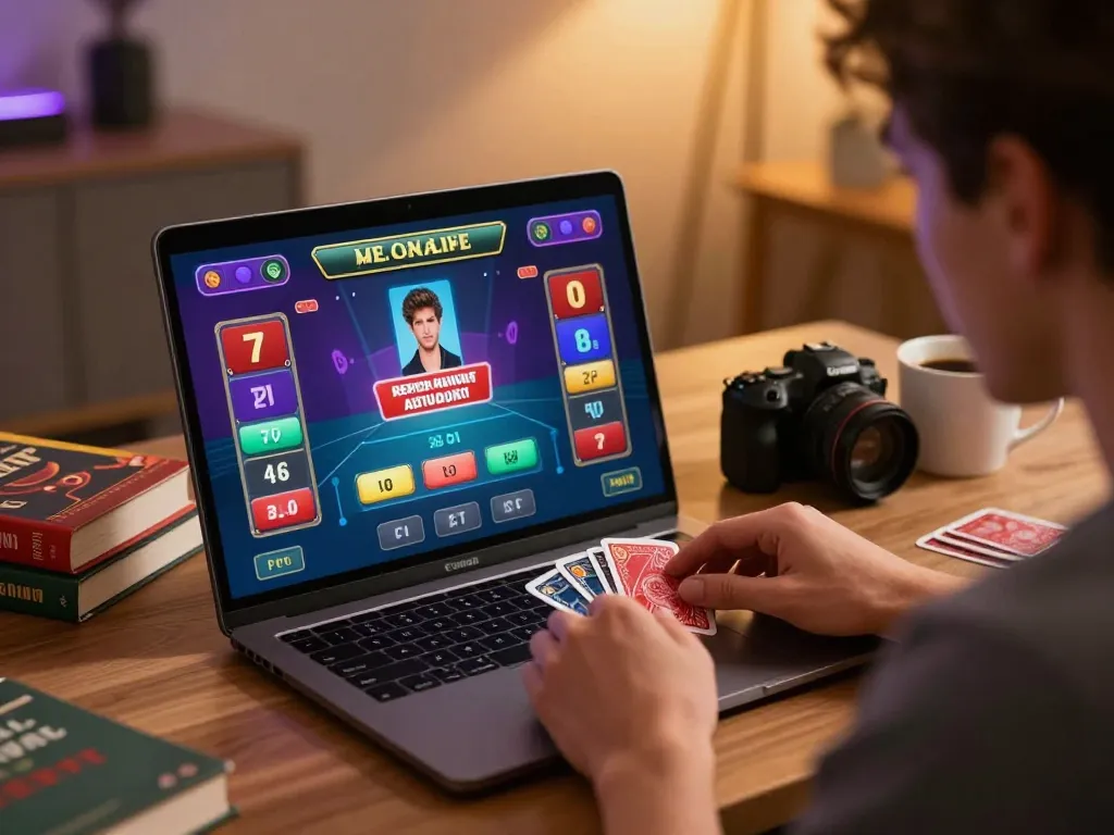 Player enjoying live dealer casino game on RR88 website while managing bankroll effectively.