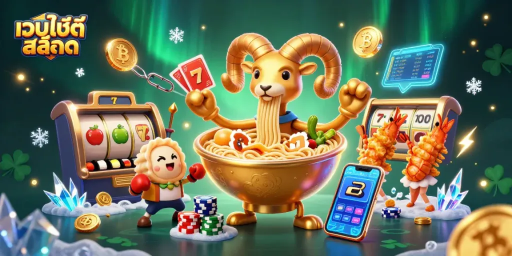 เว็บไซต์สล็อต และเกมสล็อตออนไลน์ครบวงจร เพื่อตอบสนองความต้องการของผู้เล่น
