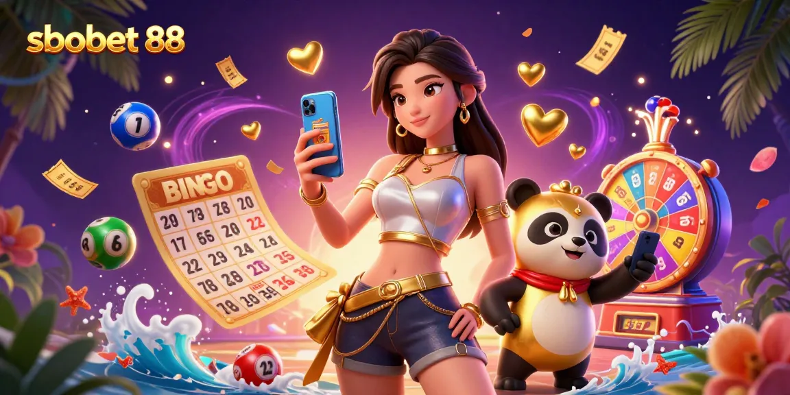 Engage with sbobet 88 through an exciting 3D illustration of gaming elements and fun.