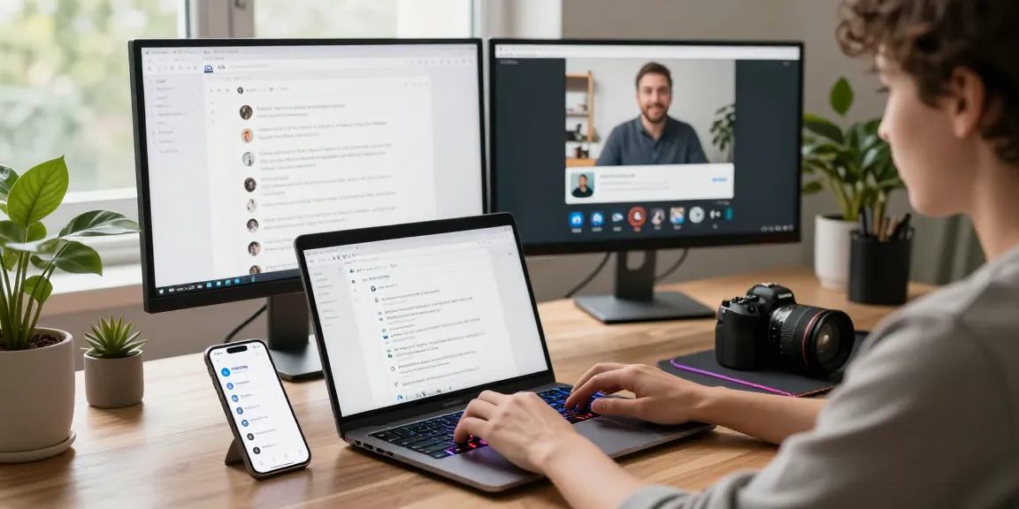 Engaging with 纸飞机中文版 app in a modern digital workspace.