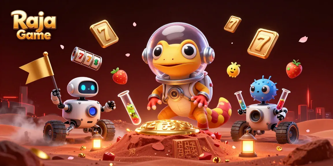Engage with Raja Game casino experience through exciting dynamic visuals packed with slot elements.
