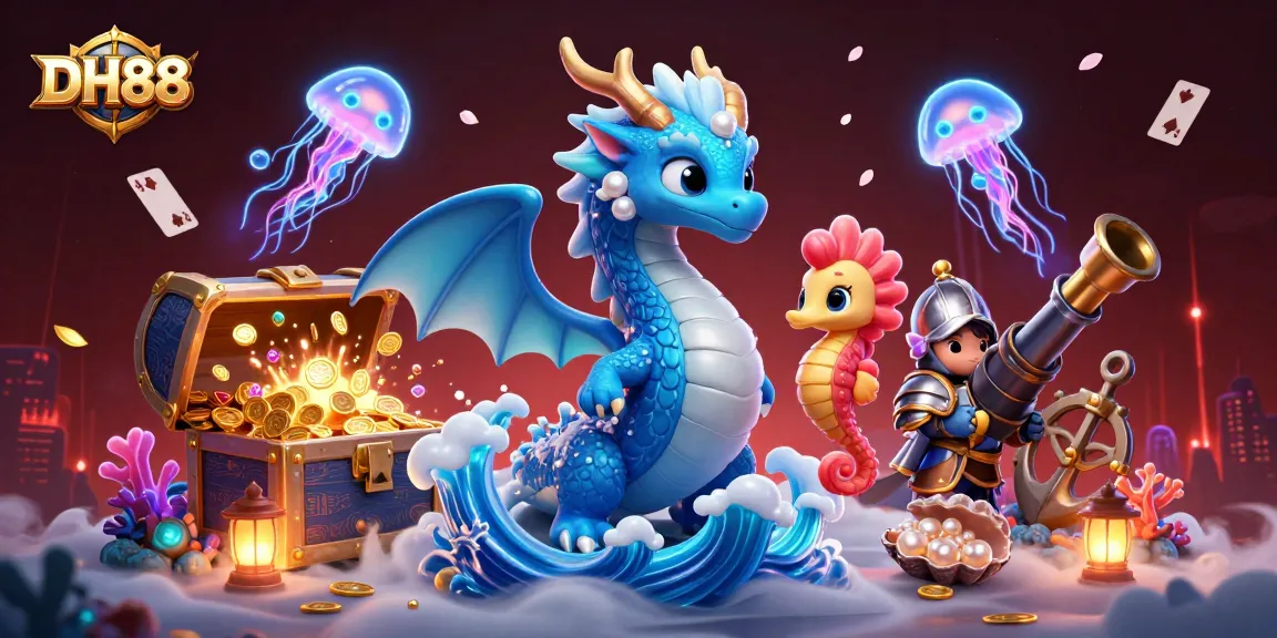 Experience the vibrant undersea adventure of DH88 while winning big with magical prizes.