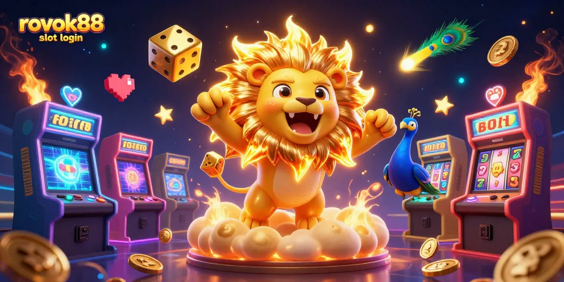 Experience thrilling wins with rokok88 slot login in a vibrant casino-themed adventure.