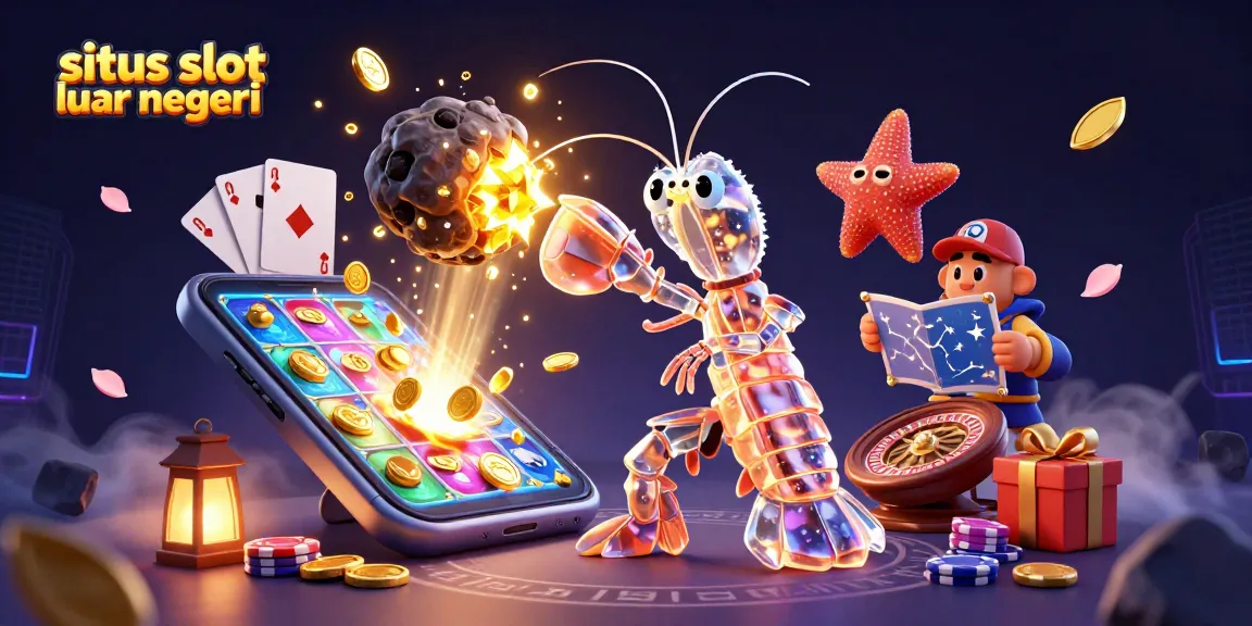 Experience the thrill of situs slot luar negeri with animated slot games and a vibrant casino atmosphere.