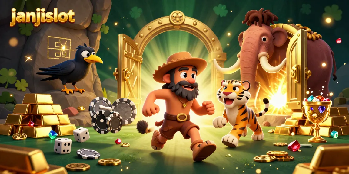 Engage with janjislot, where imaginative characters showcase thrilling gambling action in a prehistoric casino.