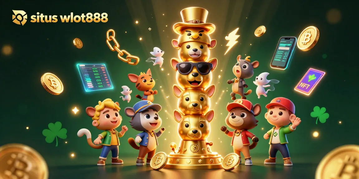 Permainan slot di situs wslot888 dengan elemen keberuntungan dan grafik 3D menarik.