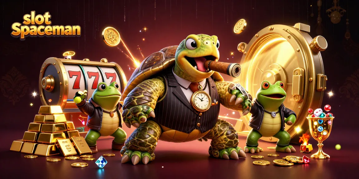 Experience thrilling wins with slot spaceman in a vibrant casino scene filled with treasures.