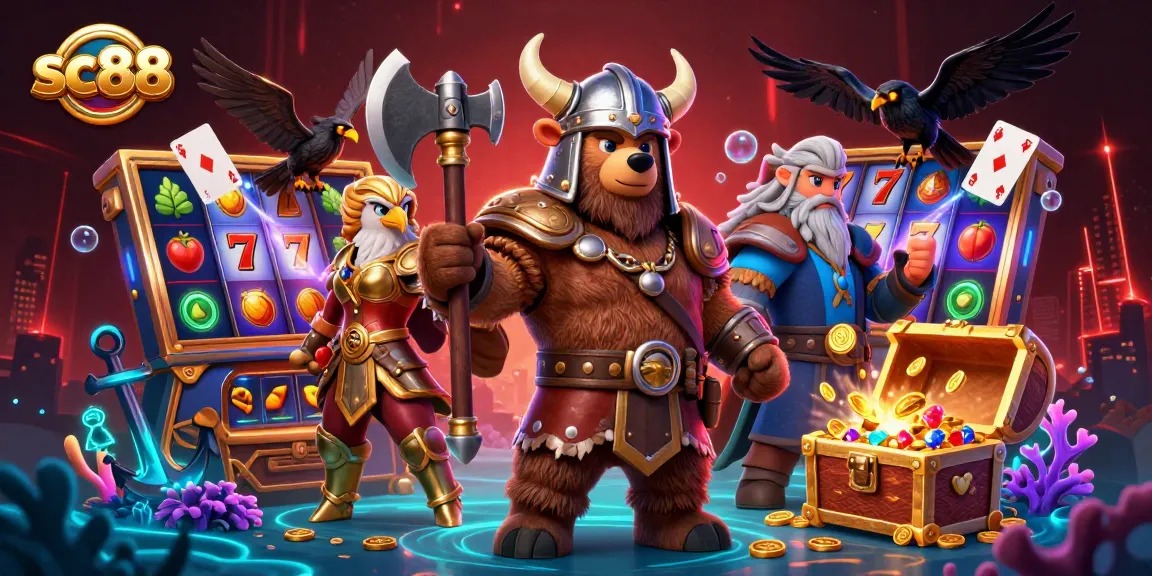 Engage with sc88's thrilling slot games featuring Viking and fantasy elements.